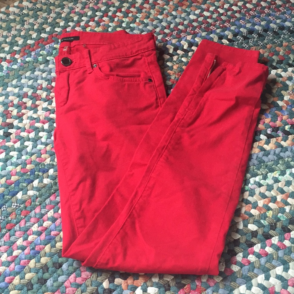 Red Elie Tahari Jeans